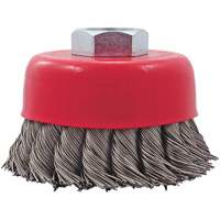 CK3201T Brosse fils nou&eacute;s torsad&eacute;s, 3" dia. x 5/8"-11 arbre Seaboard Timber Mart
