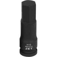 Impact Bit, Hex, 19 mm x 1/2" Drive Seaboard Timber Mart