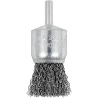 Brosse coupelle sertie mont&eacute;e sur tige, 1", Fils 0,012", Tige 1/4" Seaboard Timber Mart