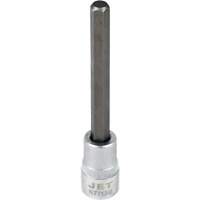 Bit Socket, Hex, 1/4" x 4" L, 3/8" Drive Seaboard Timber Mart