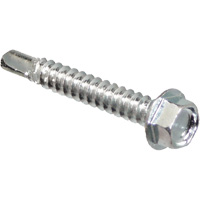 Self Drill Hex Washer, 1" x 10" L, Zinc Plated Seaboard Timber Mart