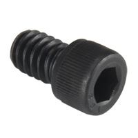 Socket Head Cap Screw, 1/4" Dia. x 3/8" L, Black Oxide Seaboard Timber Mart