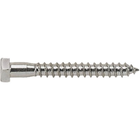 Lag Screw, 3/8" x 3" L, Plain Seaboard Timber Mart
