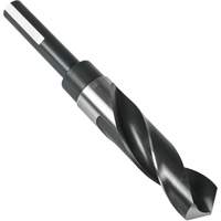 1/2" Reduced 3-Flat Shank Drill Bit, 33/64", High Speed Steel, 3" Flute, 118° Point Seaboard Timber Mart