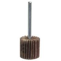 Mini Mounted Flap Wheel, Aluminum Oxide, 180 Grit, 1-1/2" x 1/2" x 1/4" Seaboard Timber Mart