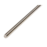 Tige filet&eacute;e, 1/4"-20, 36" lo, Acier inoxydable, Grade Calibre 18-8 Seaboard Timber Mart