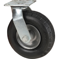 Pneumatic Casters, Swivel, 8" (203.2 mm), Pneumatic, 350 lbs. (158.8 kg.) Seaboard Timber Mart