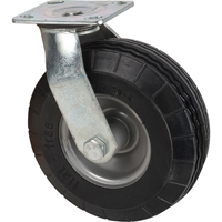 Flat-Free Caster, Swivel, 8" (203.2 mm), Flat-Free, 275 lbs. (125 kg.) Seaboard Timber Mart