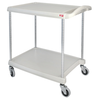 myCart Utility Cart, 2 Tiers, 20" x 35-1/2" x 30", 300 lbs. Capacity Seaboard Timber Mart