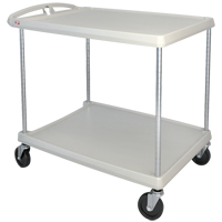 myCart Utility Cart, 2 Tiers, 26" x 36-7/8" x 36", 400 lbs. Capacity Seaboard Timber Mart