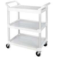 Chariot de service, 3 tiers, 33" x 37" x 18", Capacit&eacute; 200 lb Seaboard Timber Mart