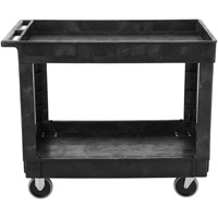 Chariot utilitaire avec poign&eacute;e, 2 tiers, 40" x 32-1/4" x 24", Capacit&eacute; 500 lb Seaboard Timber Mart