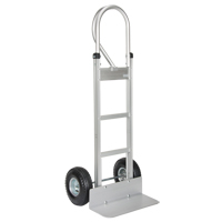 Knocked Down Hand Truck, P-Handle Handle, Aluminum, 52-1/8" Height, 500 lbs. Capacity Seaboard Timber Mart
