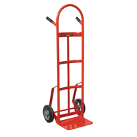 Hand Truck with Reinforced Noseplate - 146RN-HB, Combination Handle, Steel, 51" Height, 800 lbs. Capacity Seaboard Timber Mart