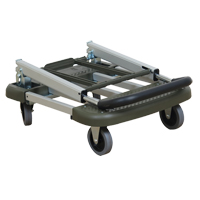 Telefolding Platform Truck, Aluminum, 330 lbs., 29-1/2" L x 17-1/2" W, 36-1/2" High Seaboard Timber Mart