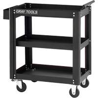 Chariot utilitaire, 19-1/4" lo x 27-1/2" la x 32-3/4" h, Gris Seaboard Timber Mart