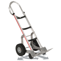 Self-Stabilizing Hand Truck, P-Handle Handle, Aluminum, 55'' Height, 500 lbs. Capacity Seaboard Timber Mart
