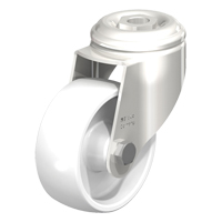 Stainless Steel Nylon Caster, Swivel, 3-1/8" (79.5 mm) Dia., 265 lbs. (120 kg.) Capacity Seaboard Timber Mart