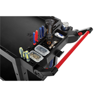 Chariot utilitaire robuste et polyvalent, 2 tiers, 17-3/4" x 36" x 46-1/5", Capacit&eacute; 500 lb Seaboard Timber Mart