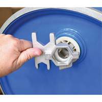 Drum Wrench, 3/4"/2" Opening, 9-1/2" Handle, Stainless Steel Seaboard Timber Mart