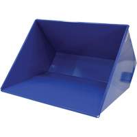 Conteneur autobasculeur, Acier, 3 vg³, Bleu Seaboard Timber Mart