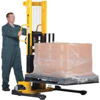 Gerbeur hydraulique manuel, Fonctionnement Pompe manuelle, Capacit&eacute; 2000 lb, Lev&eacute;e max 35" Seaboard Timber Mart