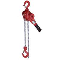 VQ Series Super Light Lever Hoist, 10' Lift, 2300 lbs. (1.6 tons) Capacity, Zinc Chain Seaboard Timber Mart