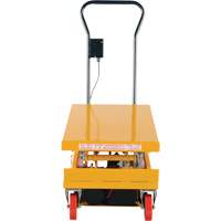 DC Powered Hydraulic Scissor Lift Elevating Cart, Steel, 39-3/4" L x 20-1/2" W, 1000 lbs. Capacity Seaboard Timber Mart