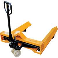 Roll Pallet Truck, Steel, 48" L x 7.5" W, 4000 lbs. Capacity Seaboard Timber Mart
