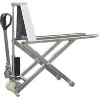 Eco Scissor Skid Lift, 45" L x 21" W, Stainless Steel, 2200 lbs. Capacity Seaboard Timber Mart
