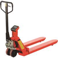 Eco Weigh-Scale Pallet Truck, 45" L x 22.5" W, 4400 lbs. Cap. Seaboard Timber Mart