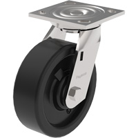 21 Series Medium-Duty Caster, Swivel, 6" (152.4 mm), Phenolic, 1200 lbs. (544.3 kg.) Seaboard Timber Mart