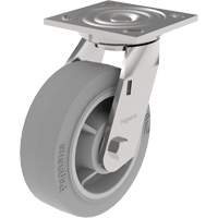 21 Series Medium-Duty Caster, Swivel, 6" (152.4 mm), Urethane, 900 lbs. (408 kg.) Seaboard Timber Mart
