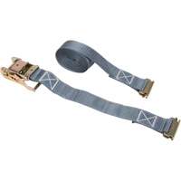 Ratchet Strap, E-Track System, 2" W x 16' L, 1333 lbs. (605 kg) Working Load Limit Seaboard Timber Mart
