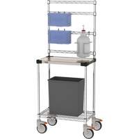 Sanitizer Station, Stainless Steel, 24" x 60" x 14", 900 lbs. Capacity Seaboard Timber Mart