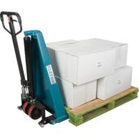 Manual Scissor Skid Lift, 45-1/4" L x 20-1/4" W, Steel, 3300 lbs. Capacity Seaboard Timber Mart