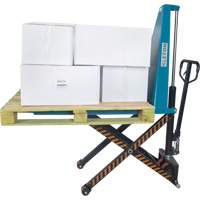 Manual Scissor Skid Lift, 45-1/4" L x 20-1/4" W, Steel, 3300 lbs. Capacity Seaboard Timber Mart