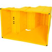 Escabeau industriel, 3 marches, 34-13/16" x 22-7/16" x Hauteur 28-1/2" Seaboard Timber Mart