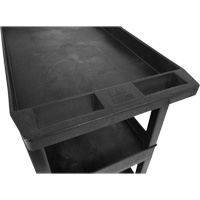 Tub Cart, 3 Tiers, 35-1/4" x 36-1/4" x 18", 300 lbs. Capacity Seaboard Timber Mart