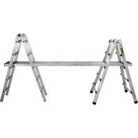 Telescoping Multi-Position Ladder, Aluminum, 300 lbs., CSA Grade 1A Seaboard Timber Mart