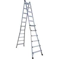 Telescoping Multi-Position Ladder, Aluminum, 300 lbs. Seaboard Timber Mart
