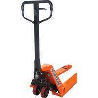 Low Profile Hydraulic Pallet Trucks, 48" L x 20.5" W, 3300 lbs. Cap. Seaboard Timber Mart