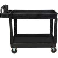 Chariot utilitaire, 2 tiers, 25-5/8" x 33-1/2" x 43-3/4", Capacit&eacute; 550 lb Seaboard Timber Mart