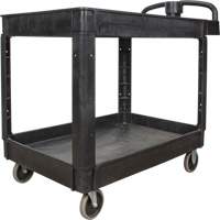 Chariot utilitaire, 2 tiers, 25-5/8" x 33-1/2" x 43-3/4", Capacit&eacute; 550 lb Seaboard Timber Mart