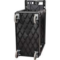Utility Cart, 2 Tiers, 17-1/8" x 33-1/2" x 37-5/8", 550 lbs. Capacity Seaboard Timber Mart