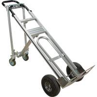 3-in-1 Convertible Hand Truck, Aluminum, 600 lbs. Capacity Seaboard Timber Mart