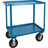 Outdoor Shelf Cart, 2 Tiers, 18" W x 39" H x 33" D, 1200 lbs. Capacity Seaboard Timber Mart