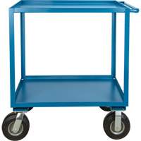 Outdoor Shelf Cart, 2 Tiers, 18" W x 39" H x 33" D, 1200 lbs. Capacity Seaboard Timber Mart