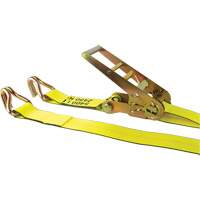 Winch Strap, J-Hook, 3" W x 30' L, 5400 lbs. (2449 kg) Working Load Limit Seaboard Timber Mart