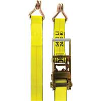 Winch Strap, J-Hook, 3" W x 30' L, 5400 lbs. (2449 kg) Working Load Limit Seaboard Timber Mart